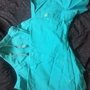 Teal blue Scrubs